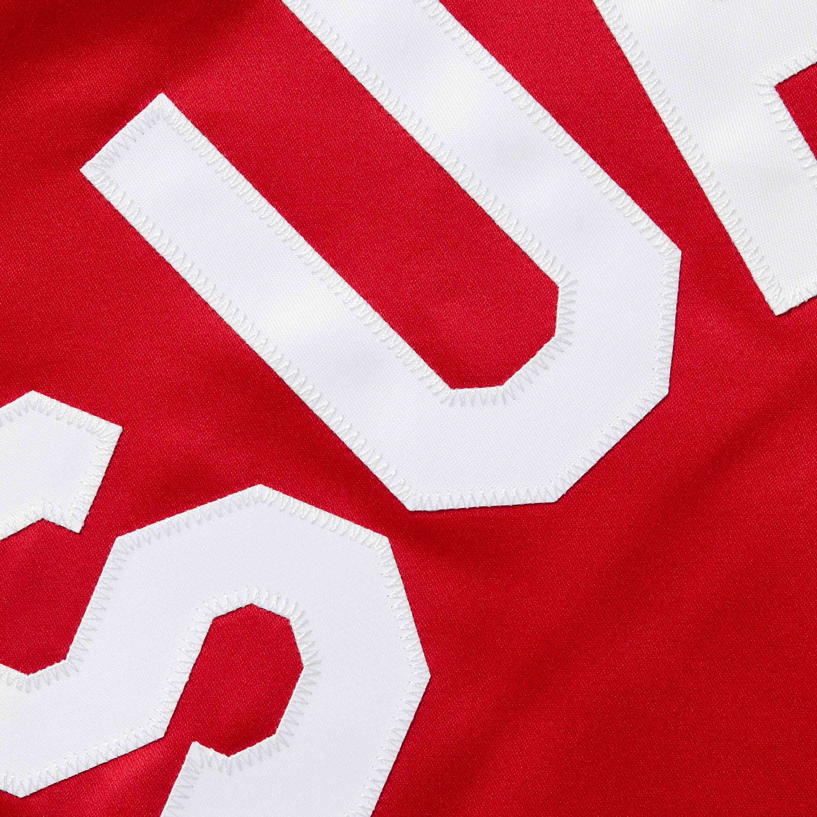 Supreme®/Mitchell & Ness Satin Varsity Jacket view 4